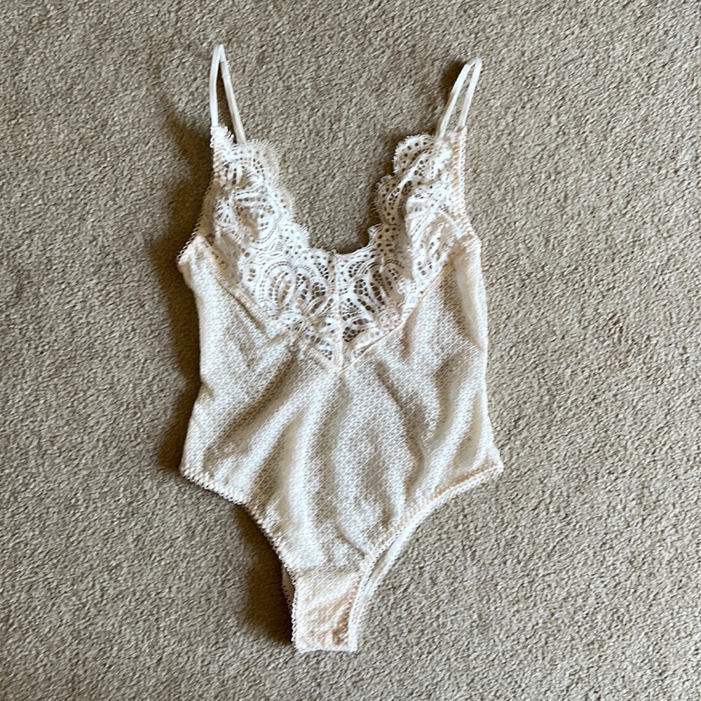 Victoria’s Secret lace bodysuit lingerie